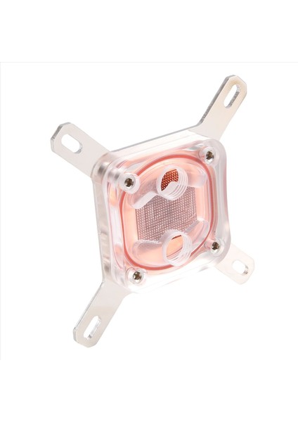 Intel Bilgisayar Için Cpu Su Soğutma Kafası Bilgisayar Su Soğuk Kafa Gümüş Braket Şeffaf Kapak (Yurt Dışından) indirimleri