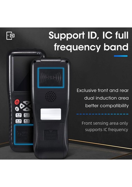 Rfıd Kimliği Çoğaltıcı Fotokopi Kod Çözmesi Fonksiyon Akıllı Kart Anahtar Makinesi Rfıd Nfc Femokey Kimliği Okuyucu Burner T557 125KHZ H-Id Kart (Yurt Dışından) indirimleri