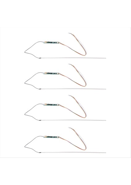 4pcs 290MM 57LED Arka Işık Şeridi Kiti Dizüstü Bilgisayar Monitörü Dimmabable Araçlar Aksesuarları 14 Inç Dizüstü Bilgisayar Için (Yurt Dışından)