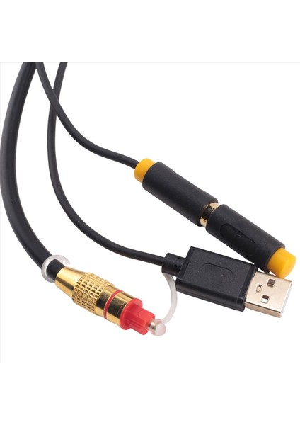 Hdtv DVD Kulaklık Için Dijitalden Analog Ses Dönüşüm Kablosu 2rca+3 5mm Jack Stereo Ses Kablosu (4 9feet) (Yurt Dışından) indirimleri