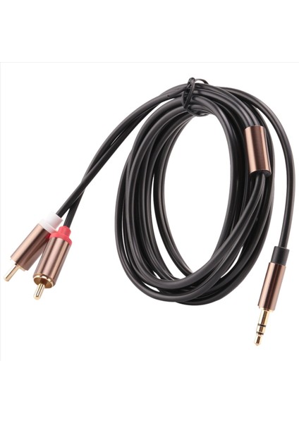 Jack 3 5mm Ila 2 Rca Ses Kablosu Aux Splitter 3 5mm Stereo Erkek - Erkek Rca Adaptör 2 Hoparlör Kablosu 1m (Yurt Dışından) fiyatları