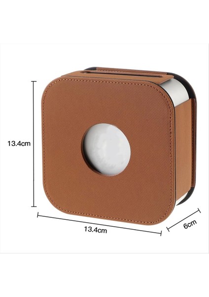 Mac Mini M4/m4 Pro Masaüstü Bilgisayar Cilt Kollu Toz Geçirmez Kapak Şok Dayanıklı Kahverengi (Yurt Dışından) fiyatları