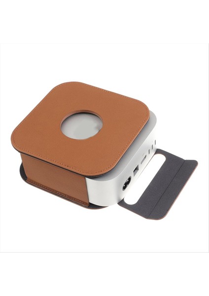 Mac Mini M4/m4 Pro Masaüstü Bilgisayar Cilt Kollu Toz Geçirmez Kapak Şok Dayanıklı Kahverengi (Yurt Dışından) modelleri