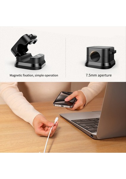 Joy Room Kablo Yöneticisi Masaüstü Cep Telefonu Veri Şarj Kablosu Manyetik Emme Organizasyon Fixer Satır Soketi Sabit Çizgi Çıtçıt A (Yurt Dışından) indirimleri