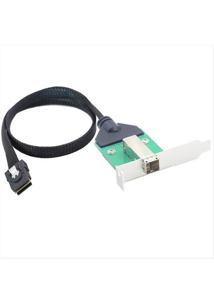 12G Harici Mini Sas Hd SFF-8644 Kadın-Mini Sas Sas SFF-8087 36P Erkek Veri Sunucusu Kablo Adaptörü (Yurt Dışından)