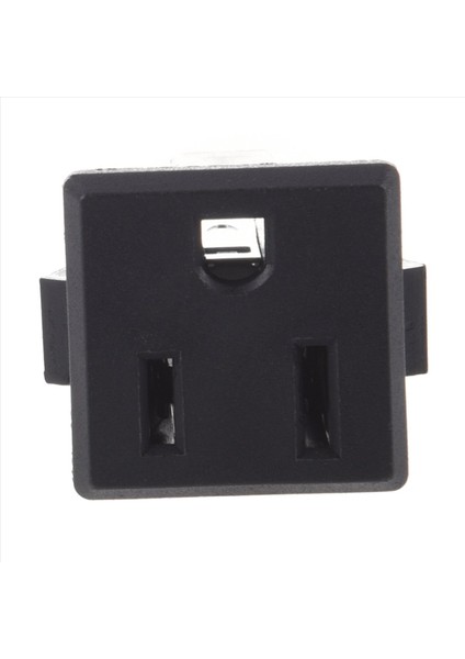 10X Ac 125V 15A Panel Boğuş Us Outlet Güç Soketi Siyah (Yurt Dışından) fiyatları