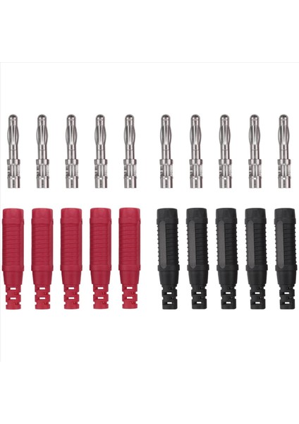 30PCS 4mm Muz Tıkaçları Lehim Diy Muz Fiş Multimetre Test Uçları Için Erkek Konektör Adaptörleri Problar (Yurt Dışından) fırsatları