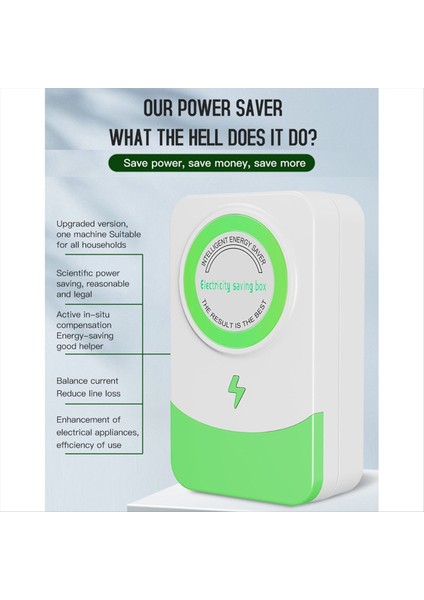 Enerji Verimliliği Için Elektrik Tasarruf Cihazı Elektrik Tasarrufu 90-250V 30KW Güç Tasarrufu ile Abd Fişi A (Yurt Dışından) modelleri