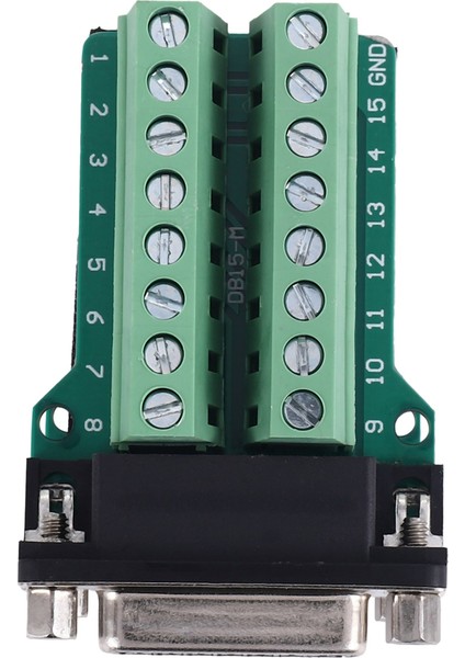 DB15 D-Sub VGA 15PIN Dişi Adaptör Jakı Terminal Kırılma Pcb Kartı (Yurt Dışından)