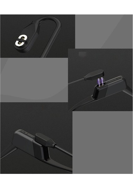 2pcs Manyetik Şarj Cord Aftershokz Aeropex AS800 Için Shokz Openrun Pro Openrun Opencomm Bone Iletim Kulaklıkları (Yurt Dışından) fiyatları