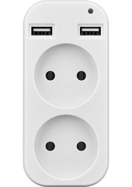 Duvar USB Fiş Adaptörü Çift Soket Çıkışı Telefon Ücreti Çift USB Port 5V 2A USB Electrique Outlet Ab Fişi (Yurt Dışından) modelleri