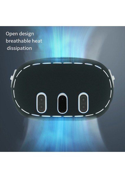 Meta Quest 3 Vr Kask Koruyucu Kapak Tpu Kılıfları Oculus Meta Quest 3 Vr Gözlük Aksesuarlar-Black Için (Yurt Dışından) modelleri