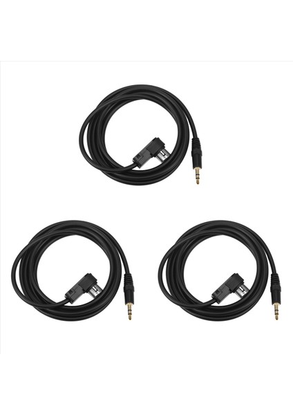 Alpin/jvc Aı-Net 4ft 100 cm Için 3x Araba 3 5mm Stereo Mini Jak (Yurt Dışından)
