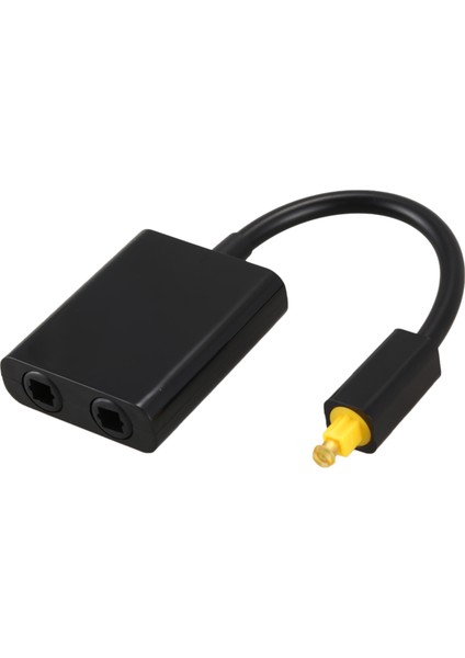 Dijital Spdıf Optik Audio Splitter 2 Yolu Toslink Ayırtıcı Adaptör 1 Giriş 2 Çıkış Spdıf Optik Kablo Ayırtıcı Hub (Yurt Dışından)