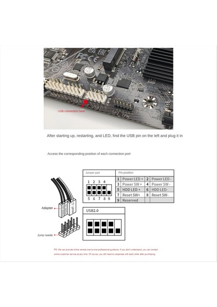 Bilgisayar Masaüstü Anahtarı Internet Cafe Universal Usb3 0 Ana Desktop Harici Güç Uzantı Düğmesi Sesli USB Çıkış (Yurt Dışından) modelleri