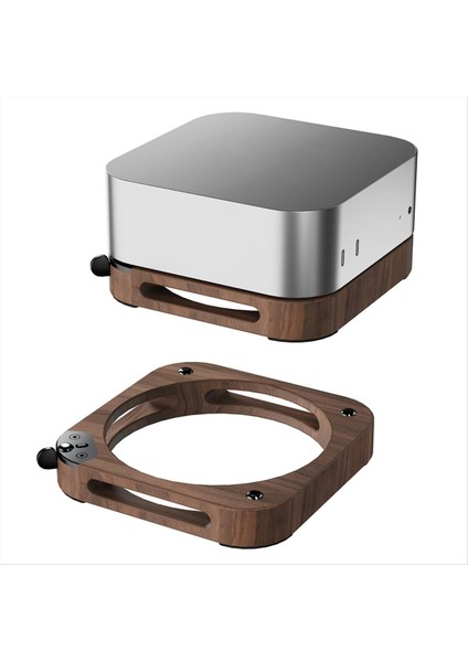 Masaüstü Taban 2024 Mac Mıc Mını M4/m4 Pro Cool Stand Harici Anahtar Düğmesi Yükseltilmiş Toz Geçirmez Tasarım Pc Tutucu (Yurt Dışından) fiyatları