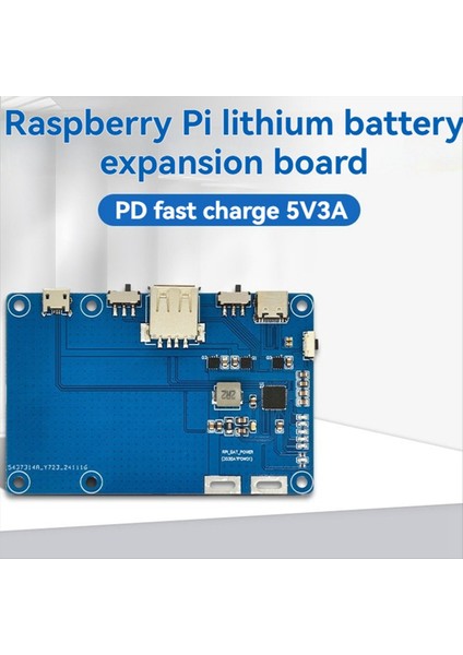 Raspberry Pi Lityum Pil Genişletme Kurulu Için USB Tip-C Çift Port Hızlı Şarj 5V3A Raspberry Pi Için Çıktı (Yurt Dışından) indirimleri