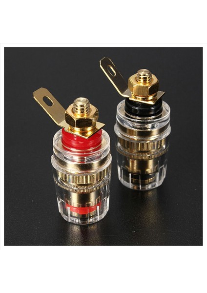 Yeni 24PC Amplifikatör Hoparlör Terminal Bağlama Post 4mm Muz Fiş Jakı (Yurt Dışından) fırsatları