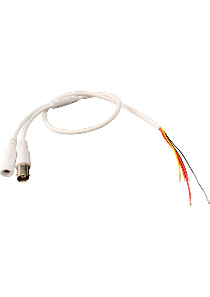 Analog Beş Çekirdekli Kablo Video Güç Kablosu 5 Çekirdekli Su Geçirmez Kablo Bnc Kamera Kafa Işık Lambası Tail Cable (Yurt Dışından)