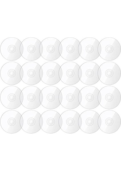 Dekorasyon Için Boş Cd&#39 Ler Için Temiz Cd&#39 Ler Diy Dıy Estetik Duvar CD Oda Dekoru Şeffaf Duvar Cds El Sanatları (30 Pc) (Yurt Dışından)