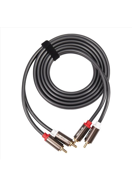 2x Rexlis 2 Rca Ila 2 Rca Erkek - Erkek Hifi Ses Kablosu Ofc Av Hoparlör Tel Tv DVD Amplifikatör Subwoofer Soundbar 1 8m (Yurt Dışından) fiyatları