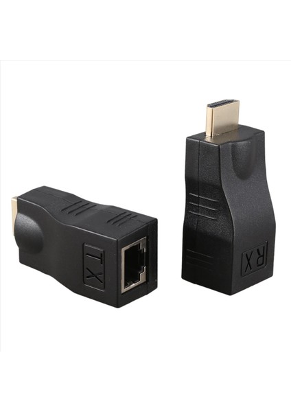4K 3D HDMI 1 4 30M Cat 5e/6 Ağ Lan Ethernet Adaptörü Üzerinden RJ45&#39 E Genişletici (Yurt Dışından)