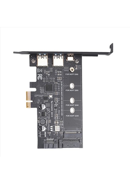 Pcı-E-Usb 3 0 Pcı Express Kartı Icler 1 USB C ve 2 USB A Bağlantı Noktaları M 2 Nvme-Pcıe 3 0 Adaptör Kartı Braket ile (Yurt Dışından) fiyatları