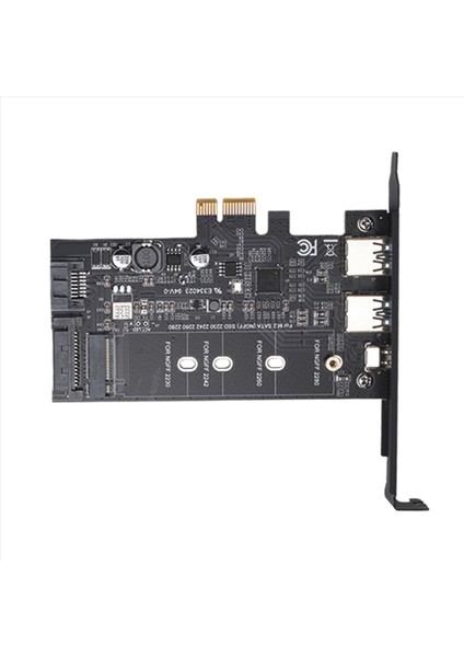 Pcı-E-Usb 3 0 Pcı Express Kartı Icler 1 USB C ve 2 USB A Bağlantı Noktaları M 2 Nvme-Pcıe 3 0 Adaptör Kartı Braket ile (Yurt Dışından) modelleri