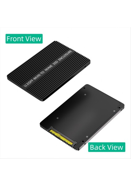 M 2 (Ngff) Nvme Ssd-U 2 (SFF-8639) Termal Ped ile 2 5 Inç SSD Adaptörü M 2 Nvme Ssd&#39 Yi Sata Için Değil U 2&#39 Ye Dönüştürün (Yurt Dışından) fiyatları