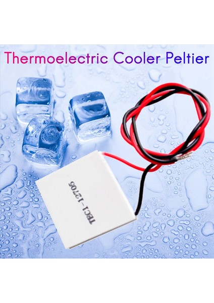 4x TEC1-12705 Termoelektrik Soğutucu Peltier 40X40MM TEC12705 Peltier Elements Modülü Soğutucu Radyatör (Yurt Dışından) modelleri