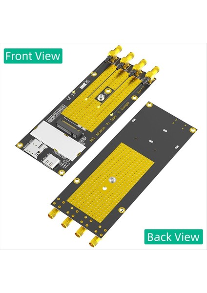 M 2 (M 2) 3g/4g/5g Modülü RM500Q/RM500U/GM800/SIM8200 Modülü Için Nano Yuvalı C/usb 3 0 Adaptörüne Kadar (Yurt Dışından) fiyatları