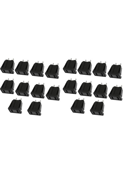 2x 10 x Us Tip Panel Montaj Ac Güç Soketi Çıkışı Ac 250V 10A (Yurt Dışından)