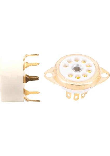 20PCS Pcb 9pin Seramik B9A Vakum Tüpü Soket Ses Hifi Dıy Amp&#39 Leri 12AX7 12AU7 12AT7 Gümüş Kaplama ve Altın Kaplama (Yurt Dışından) fiyatları