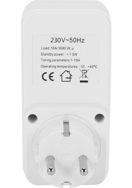 4x Geri Sayım Zamanlayıcı Anahtarı Akıllı Kontrol Plug-In Socet Soket Ab Fişini Otomatik Olarak Kapatır (Yurt Dışından) fırsatları