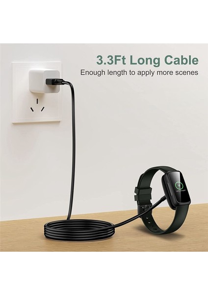 Fitbit Inspire 3 Şarj Cihazı Için Uygulanabilir Koruma ile 3 Bilezik Şarj Hattı (Yurt Dışından) indirimleri