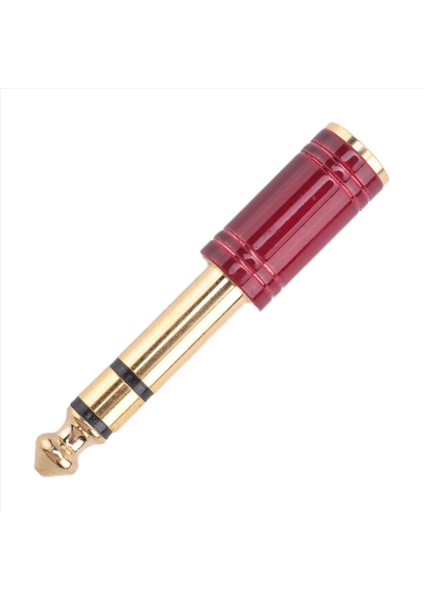 6 5 mm 6 35MM 1/4inch Erkek - 3 5mm 1/8 Inç Dişi Jak Stereo Kulaklık Aux Kablo Ses Adaptör Fişi Gitar Fiş Amplifikatörü Jack Karışımı Kulaklıklar Hoparlör Ahizesi Mikrofon (Yurt Dışından)