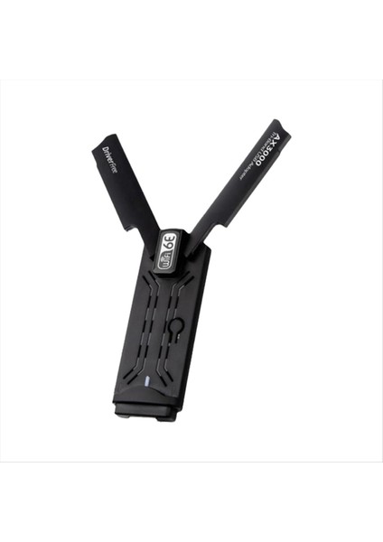 AXE3000 Wifi 6e USB Kablosuz Adaptör Tri-Bant 2.4g/5g/6g Wi-Fi Ağ Kartı Pc Dizüstü Bilgisayar WIN10/11 (Yurt Dışından)