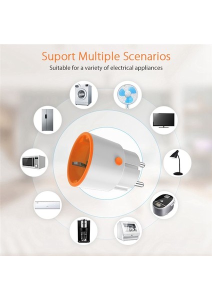 Tuya Smart Zigbee 3 0 Fiş Wifi Socket 16A Enerji Izleme Zamanlayıcı Anahtarı Akıllı Soket Ses Kontrol-Ab Fişi (Yurt Dışından) modelleri
