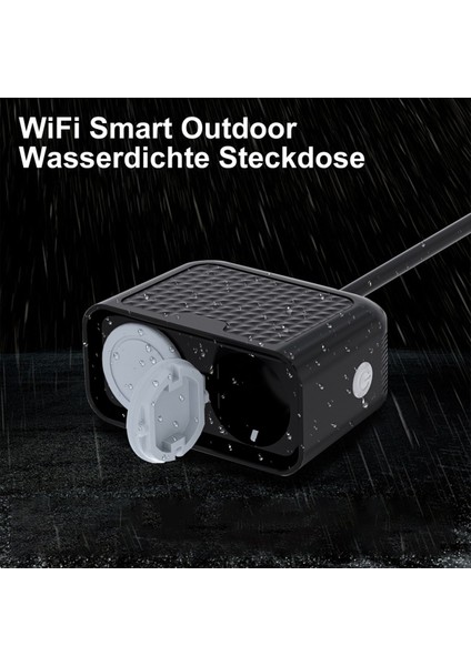 Ab Wifi Akıllı Açık Güç Soketi Su Geçirmez IP44 Apple Homekit Socket Alexa Ab Fişi Için Uzaktan Kumanda Zamanlaması (Yurt Dışından) modelleri