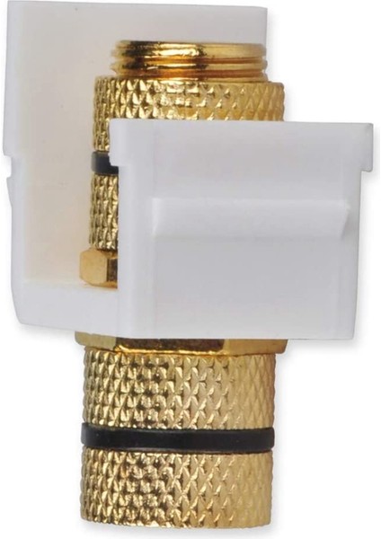 Hoparlör Post Snap -In Muz Keystone Jack - Beyaz 20 Adet (Yurt Dışından) fırsatları