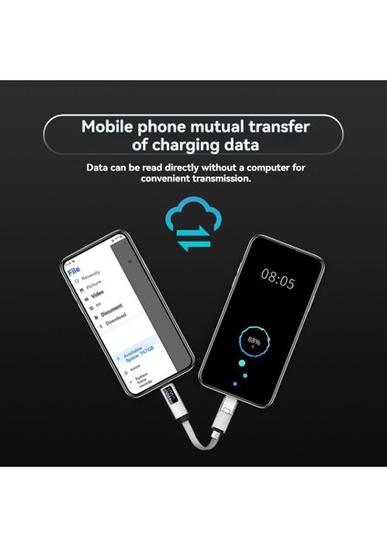 100W Anahtarlık USB Tip-C Huawei /samsung Için Hızlı Şarj Veri Kablosu MacBook Gümüş Için Anahtar Zincir Kısa Kordon Teli (Yurt Dışından) fırsatları