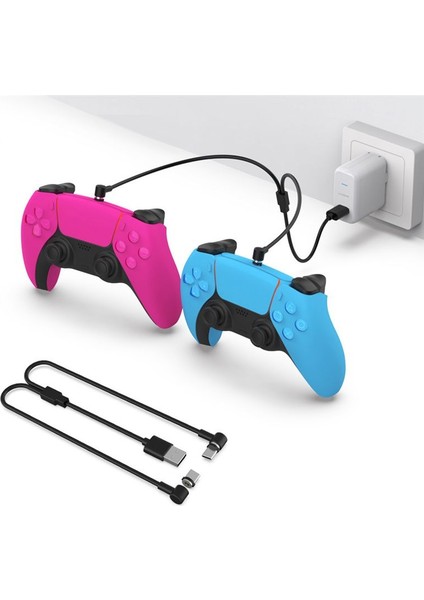 Ps Vr2 Manyetik Şarj Kablosu Için 2 Arada 1 Tip C Şarj Cihazı Ps5 Ps5 Tablet Telefon Şarj Kablosu (Yurt Dışından) modelleri