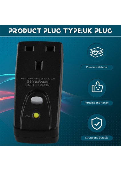 13A Rcd Fiş Güvenliği Rcd Adaptörü Havuz Pompası Için Devre Kesici Güvenlik Koruması Güç Basıncı Yıkayıcı Ingiltere Fiş (Yurt Dışından) indirimleri