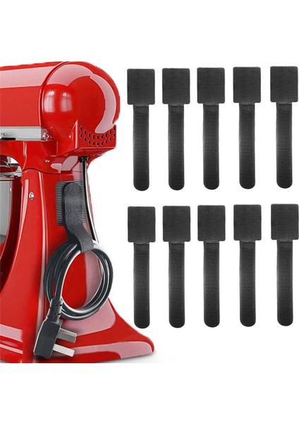 Mutfak Aletleri Için 50 Pcs Kordon Organizatörü Cihaz Kordonu Organizatörü Kitchen Cihaz Kablosu Sarıcı (Yurt Dışından) fiyatları