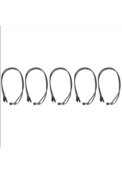 (10 Paket) 50CM 5 Pin Anakart Dişi Başlığı Mikro-Usb Erkek Adaptör Dupont Genişletici Kablosu (5pin/micro-Usb) (Yurt Dışından)