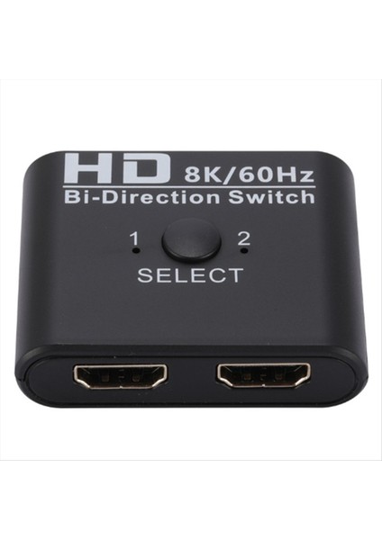 4K x 2k HDMI Uyumlu Anahtar Iki Yönlü 2 Bağlantı Noktaları Dizüstü Bilgisayar Için HDMI Ayırıcı Anahtarı Xbox Ps3/4 Tv Kutusu Adaptörü (B) (Yurt Dışından)