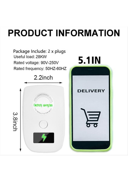 Hanehalkı Enerji Tasarruf Aletleri Power Tasarrufu Akıllı Cihaz Tasarrufu Enerji Tasarlayan Cihaz Tv Çamaşır Makinesi Abd Fiş (Yurt Dışından) fiyatları