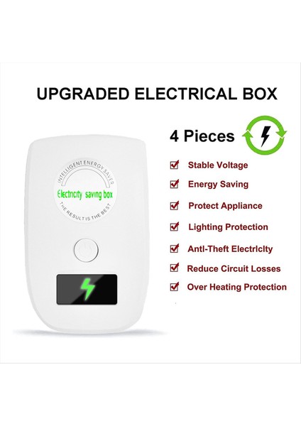 Hanehalkı Enerji Tasarruf Aletleri Power Tasarrufu Akıllı Cihaz Tasarrufu Enerji Tasarlayan Cihaz Tv Çamaşır Makinesi Abd Fiş (Yurt Dışından) modelleri