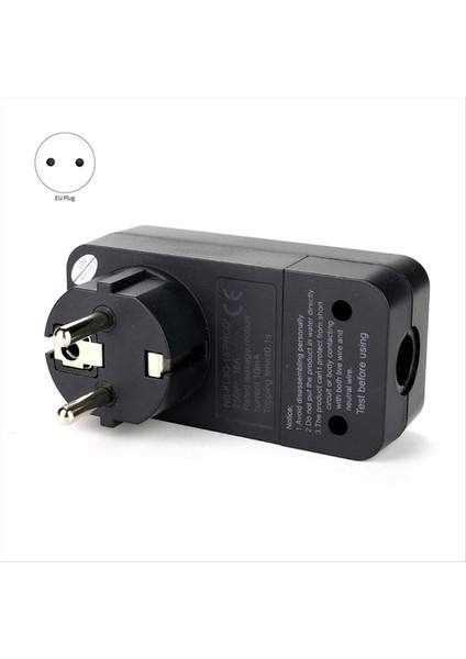 Fı Devre Kesici Kişisel Koruma Fişi Değiştirme Fişi 10MA Konut Aktış Devresi Kederi 16AMP Ab Fişi (Yurt Dışından) indirimleri