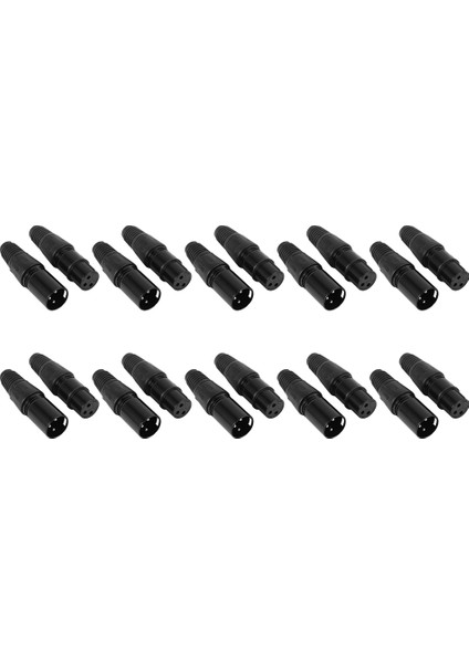 10 Çift Xlr 3 Pin Mikrofon Ses Kabloları Fiş Konektörleri Erkek Dişi Mikrofon Yılan Fiş Kablo Konektörleri (Yurt Dışından) modelleri